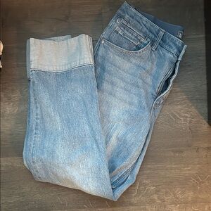 Wit and wisdom stretch jeans with ankle cuff